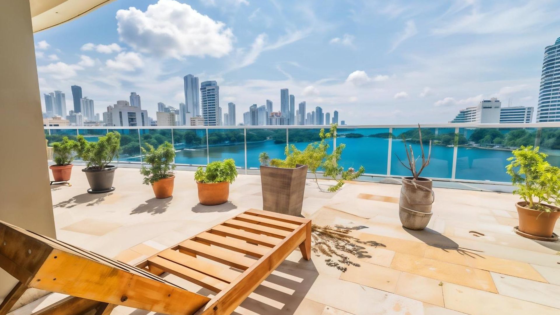 Apartamento Un Espacio Sofisticado En Medio De El Laguito Edificio Poseidon Del Caribe