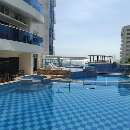 Un Espacio Sofisticado En Medio De El Laguito Edificio Poseidon Del Caribe Apartment *