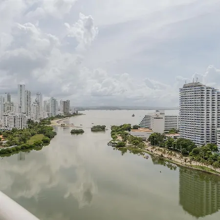 Un Espacio Sofisticado En Medio De El Laguito Edificio Poseidon Del Caribe Apartment Cartagena